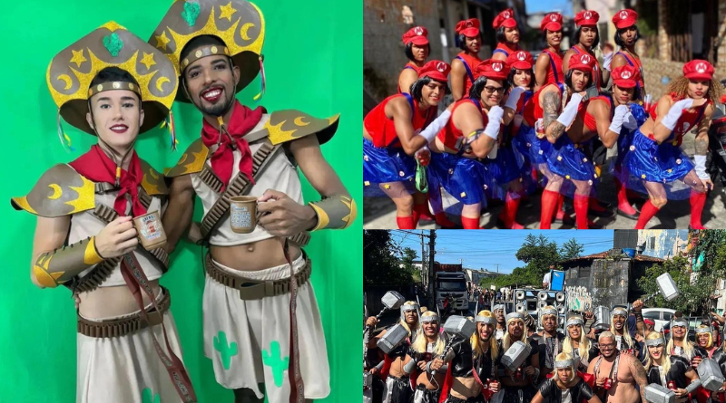 Grupo As Labaguetes lançam fantasia para a festa de Labatut em Pirajá